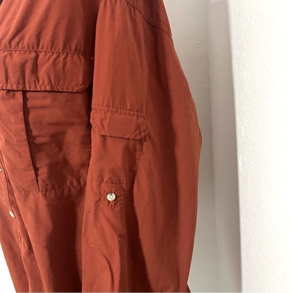 REI Fishing Hiking Shirt XXLT Long Sleeve Pockets Outdoor Interior Mesh UPF 40+ - Picture 3 of 12